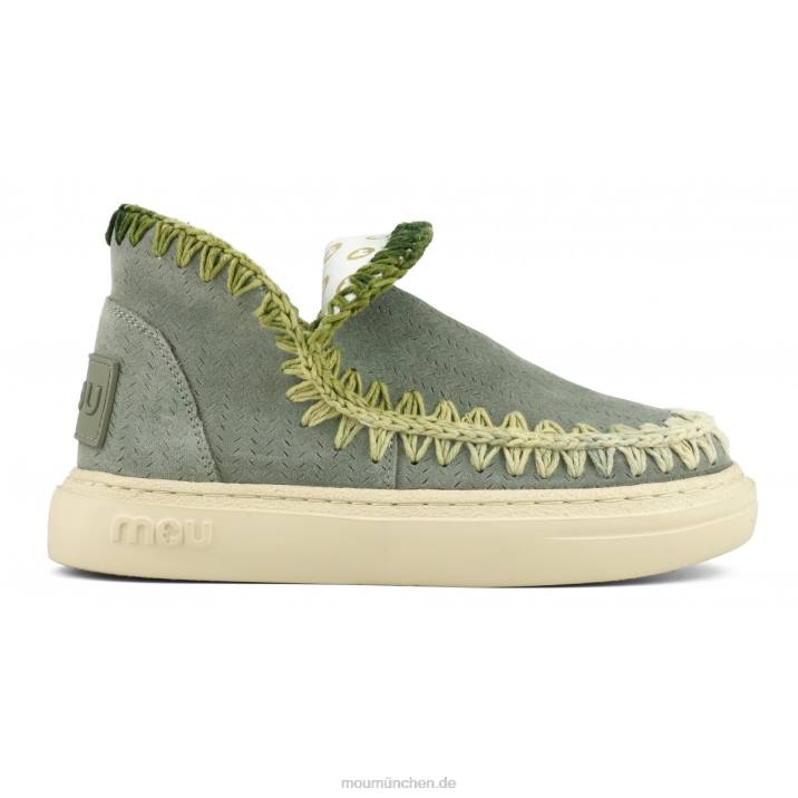 Auffällige Sneaker-Nähte Frauen 0V6X91 Sommersalbei Mou