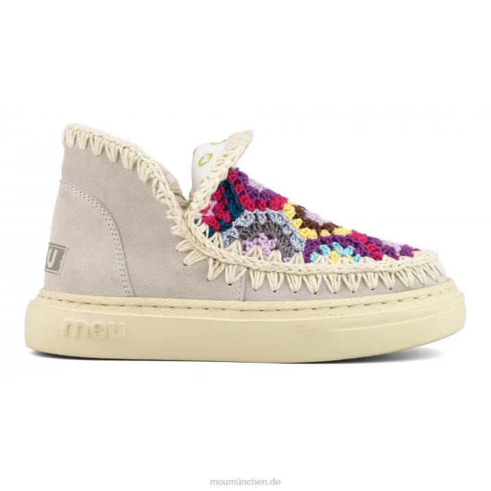 auffälliges Häkelobermaterial Frauen 0V6X77 Kreide Mou