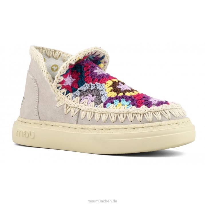 auffälliges Häkelobermaterial Frauen 0V6X77 Kreide Mou