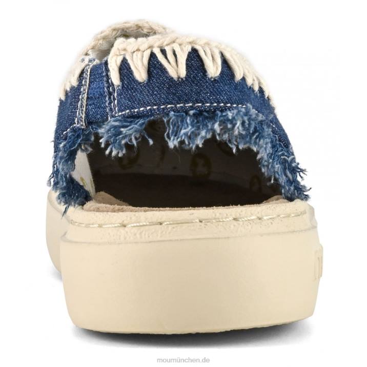 kühner Clog Frauen 0V6X97 Denim Mou