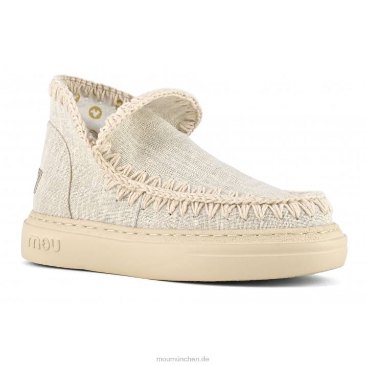 kräftiger Glitzer-Hanf Frauen 0V6X88 Crudo Mou