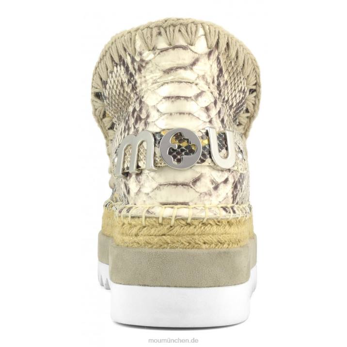 Eskimo-Jute-Spezialleder Frauen 0V6X212 Felsenschlange Mou