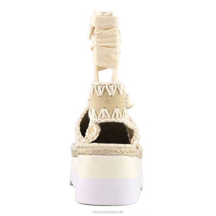 Espa-Sandale mit Logo Frauen 0V6X177 Crudo Mou