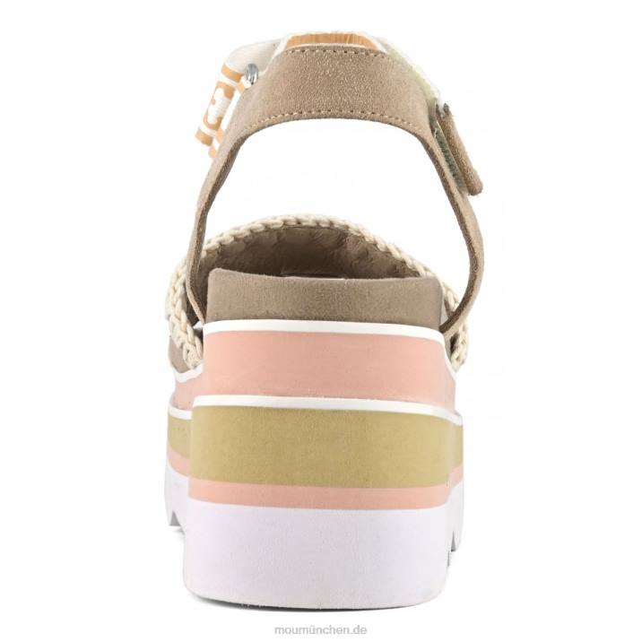 Eva-Keil Frauen 0V6X172 rosa Sand (Flussmittel) Mou