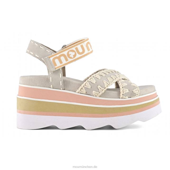 Eva-Keil kreuz und quer Frauen 0V6X174 Kreide Mou