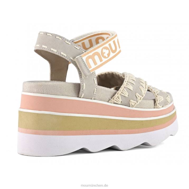 Eva-Keil kreuz und quer Frauen 0V6X174 Kreide Mou