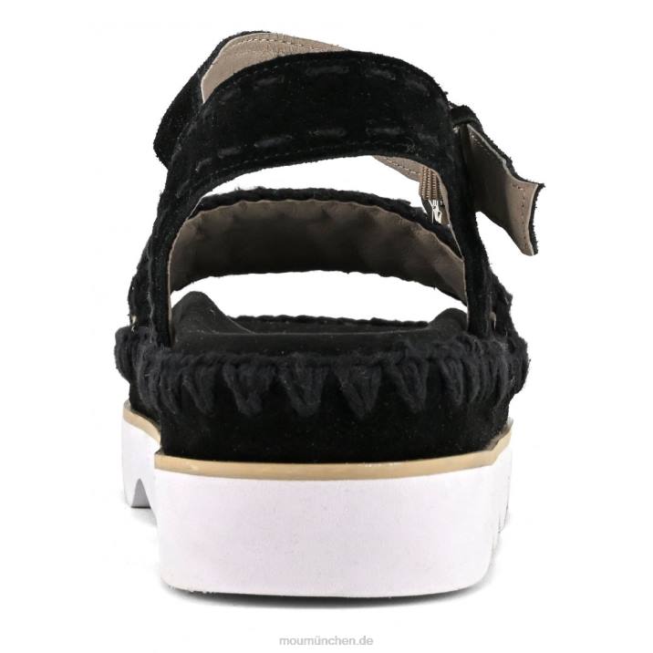 High-EVA-Bio-Sandale Frauen 0V6X169 Schwarz Mou