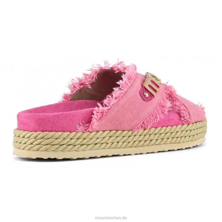 Seil-Bio-Sandale überkreuzt Frauen 0V6X134 rwfux Mou