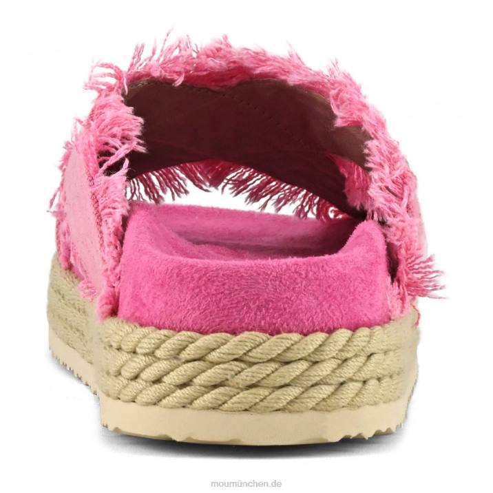 Seil-Bio-Sandale überkreuzt Frauen 0V6X134 rwfux Mou