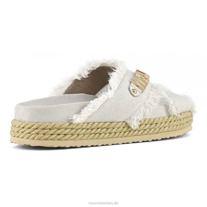 Seil-Bio-Sandale überkreuzt Frauen 0V6X135 rwbei Mou