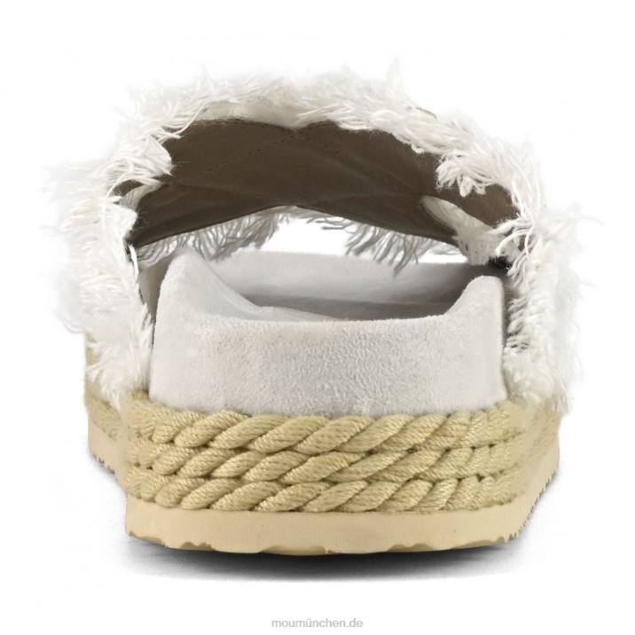 Seil-Bio-Sandale überkreuzt Frauen 0V6X135 rwbei Mou