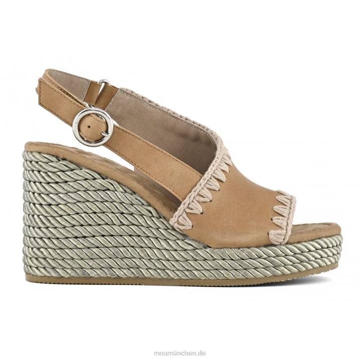 Seilkeil Frauen 0V6X204 cuoio Mou