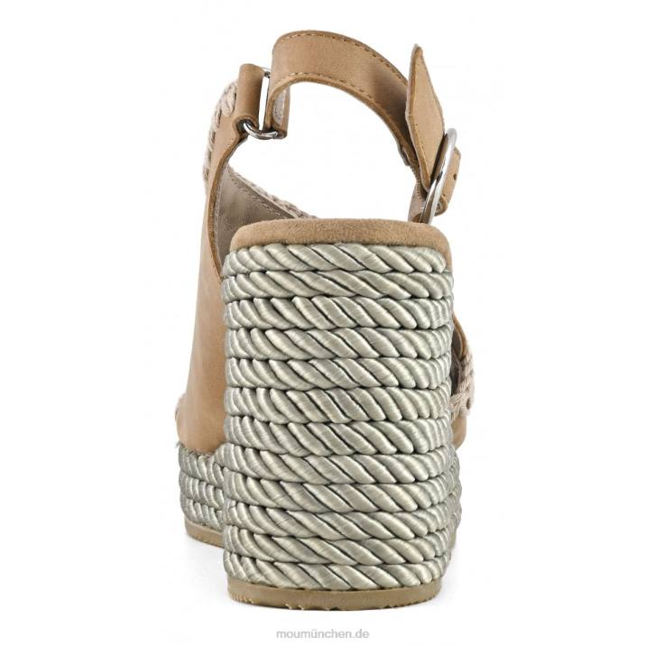 Seilkeil Frauen 0V6X204 cuoio Mou