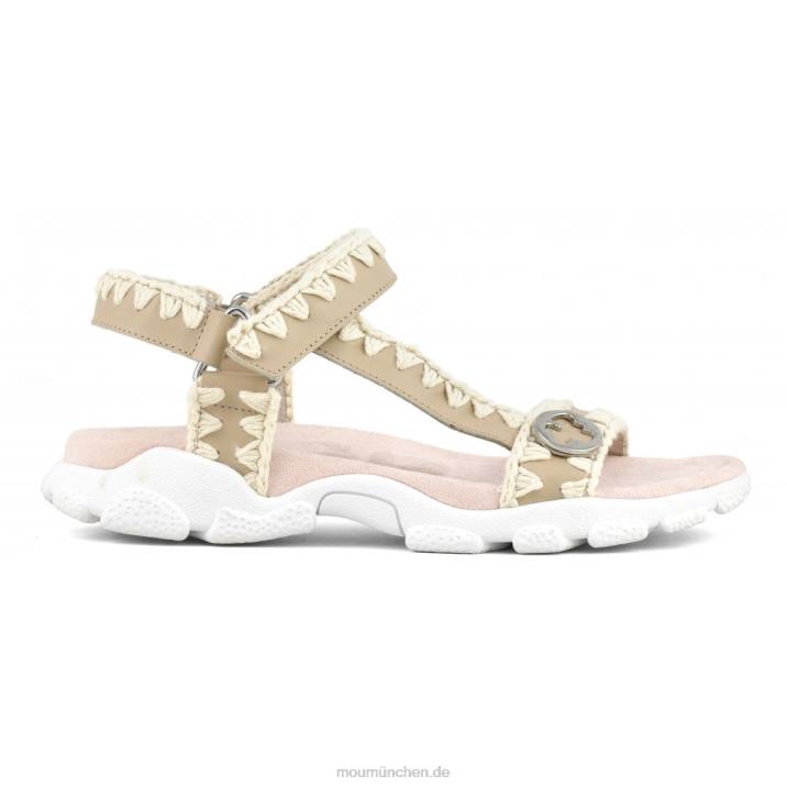 Sport-Sandalen-Rückenriemen Frauen 0V6X197 Sand Mou