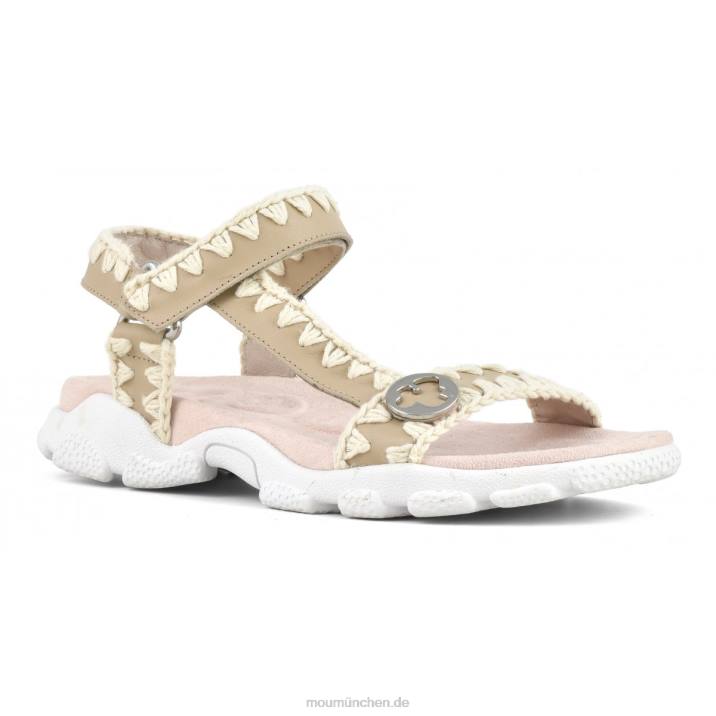 Sport-Sandalen-Rückenriemen Frauen 0V6X197 Sand Mou