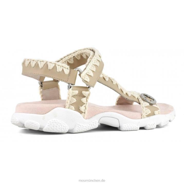 Sport-Sandalen-Rückenriemen Frauen 0V6X197 Sand Mou