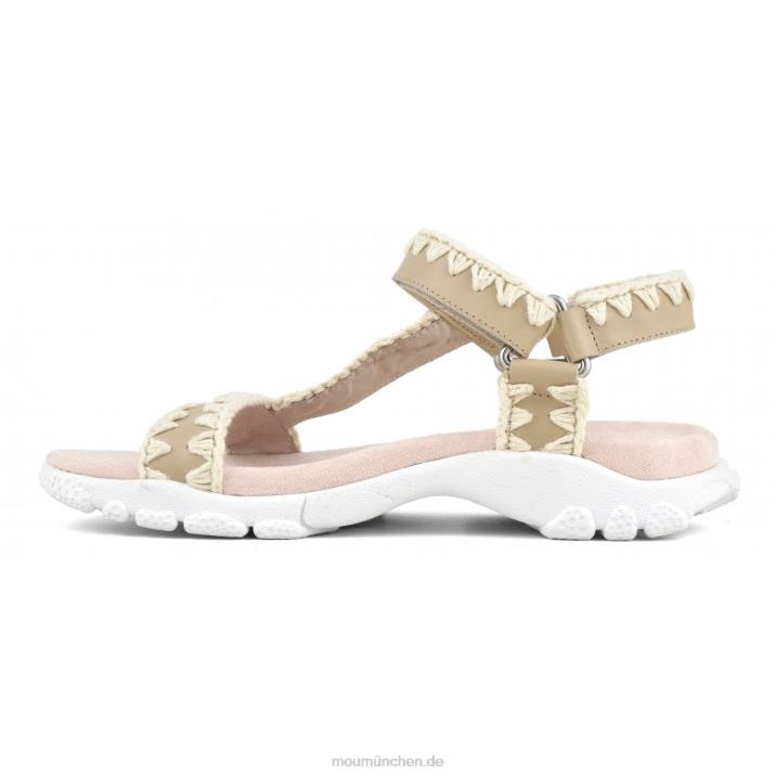 Sport-Sandalen-Rückenriemen Frauen 0V6X197 Sand Mou