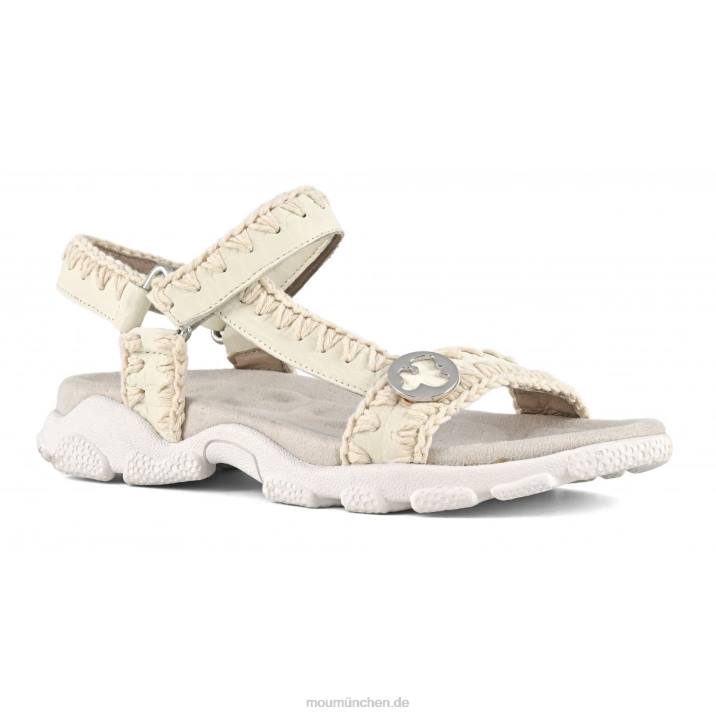 Sport-Sandalen-Rückenriemen Frauen 0V6X203 Weiss Mou