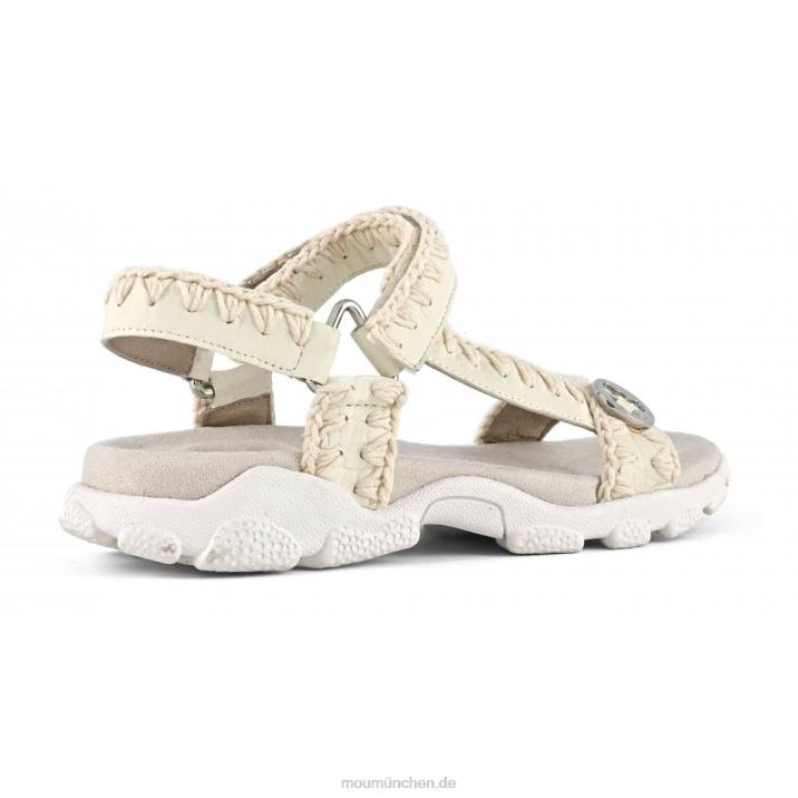 Sport-Sandalen-Rückenriemen Frauen 0V6X203 Weiss Mou