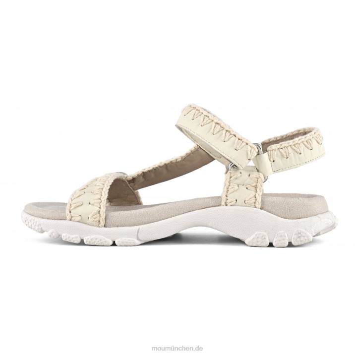 Sport-Sandalen-Rückenriemen Frauen 0V6X203 Weiss Mou