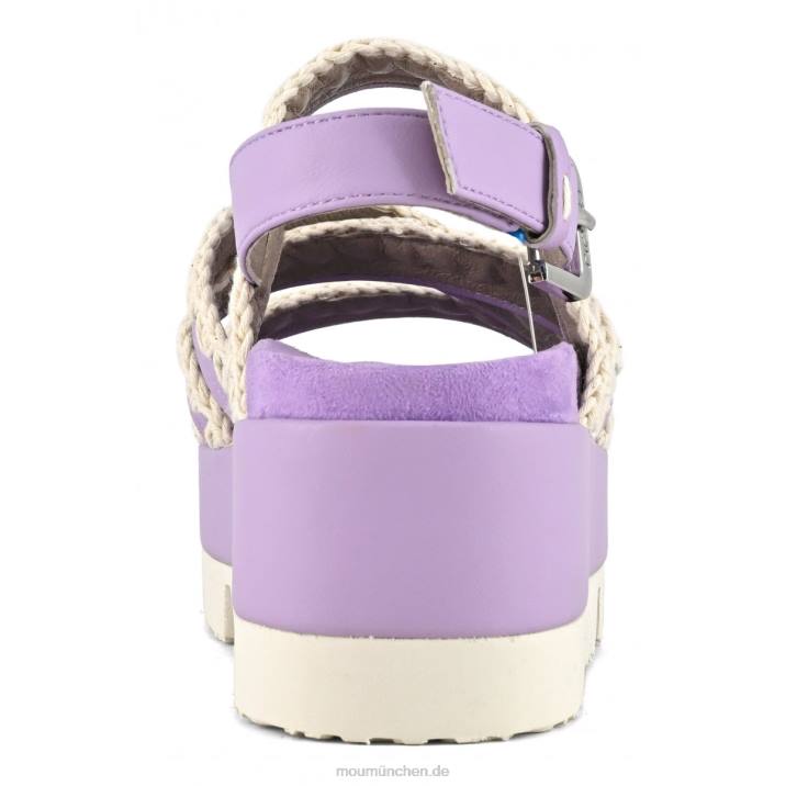 japanische Flachform Frauen 0V6X184 lila Mou
