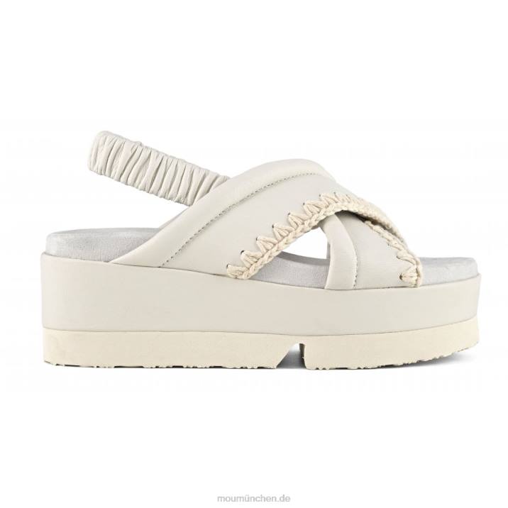 japanisches, überkreuztes Obermaterial Frauen 0V6X194 Weiss Mou