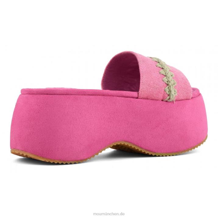 klobige Plateau-Sandale Frauen 0V6X138 rwfux Mou