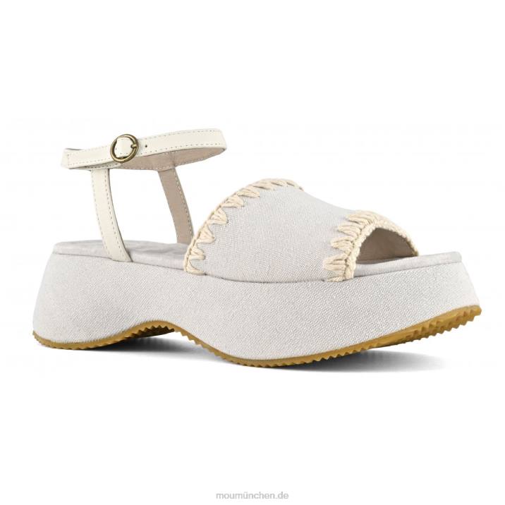 klobiger Knöchelriemen Frauen 0V6X148 Weißer Sporco Mou