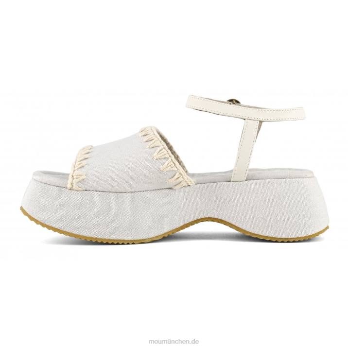 klobiger Knöchelriemen Frauen 0V6X148 Weißer Sporco Mou