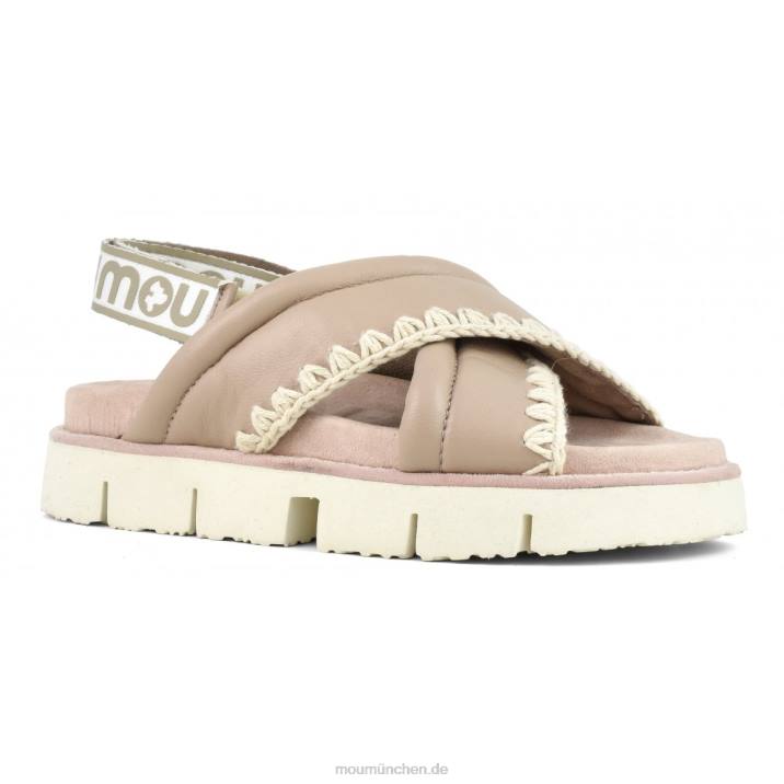 neues Bio-Criss-Cross-Obermaterial Frauen 0V6X154 Sand Mou