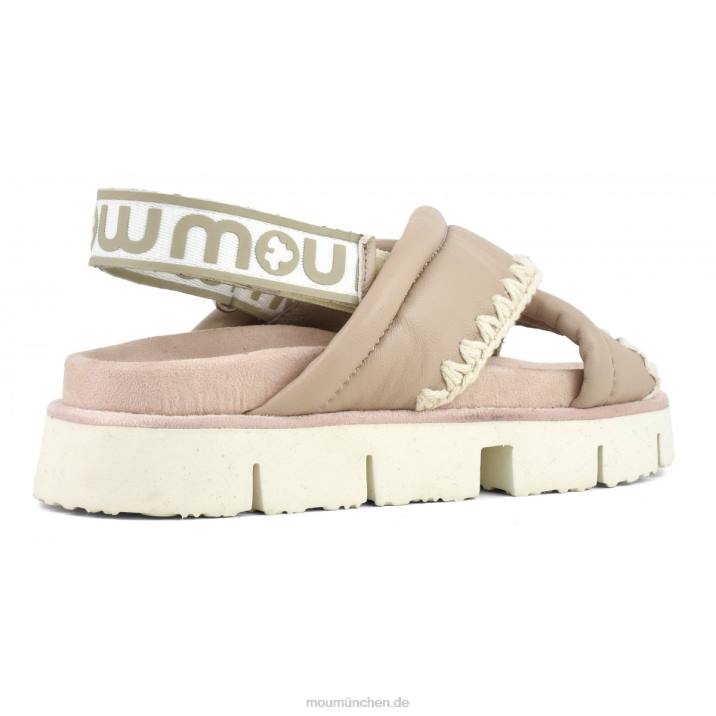 neues Bio-Criss-Cross-Obermaterial Frauen 0V6X154 Sand Mou