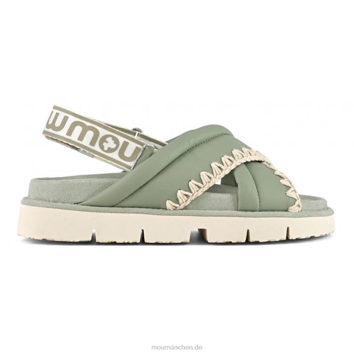 neues Bio-Criss-Cross-Obermaterial Frauen 0V6X157 Sommersalbei Mou