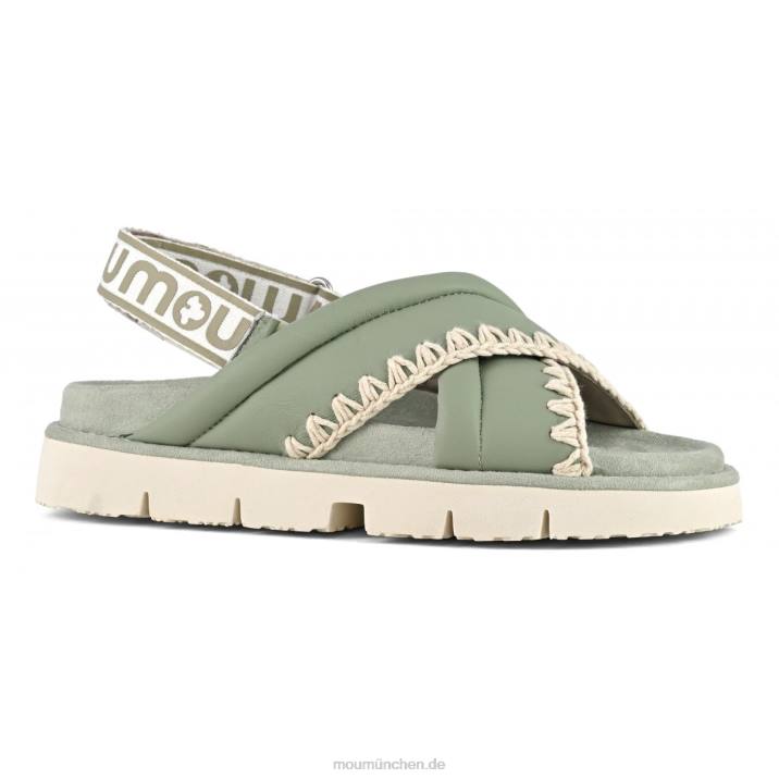 neues Bio-Criss-Cross-Obermaterial Frauen 0V6X157 Sommersalbei Mou