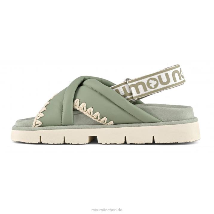 neues Bio-Criss-Cross-Obermaterial Frauen 0V6X157 Sommersalbei Mou