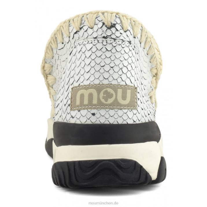 Eskimo-Trainer aus Spezialleder Frauen 0V6X66 Weiss Mou