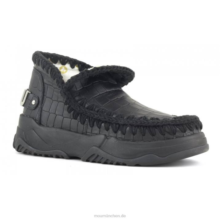 Eskimo-Trainer aus Spezialleder Frauen 0V6X68 Kokosnussschwarz Mou