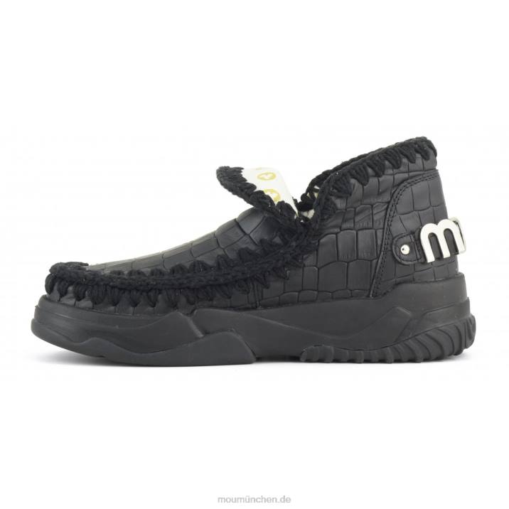 Eskimo-Trainer aus Spezialleder Frauen 0V6X68 Kokosnussschwarz Mou
