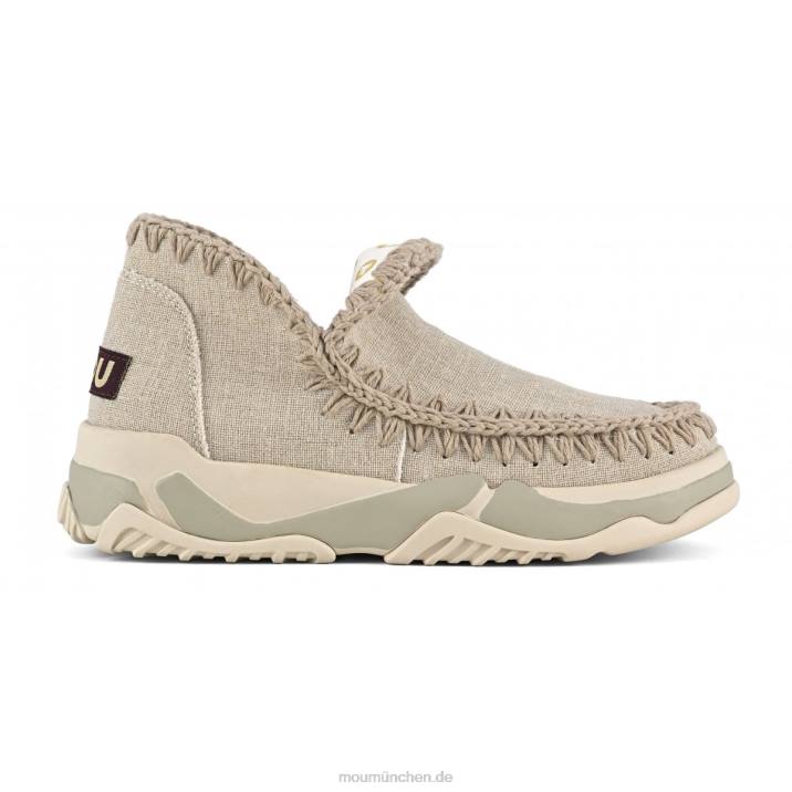Gewebtes Eskimo-Trainer-Etikett Frauen 0V6X62 Sand Mou