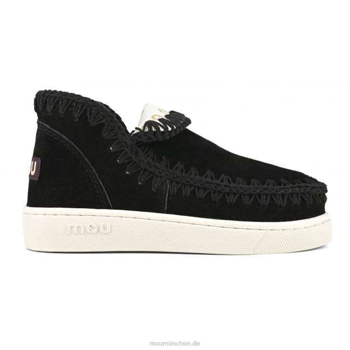 Sommer-Eskimo-Sneaker Frauen 0V6X6 Schwarz Mou