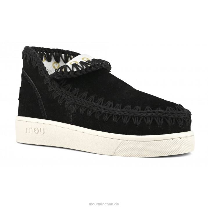 Sommer-Eskimo-Sneaker Frauen 0V6X6 Schwarz Mou