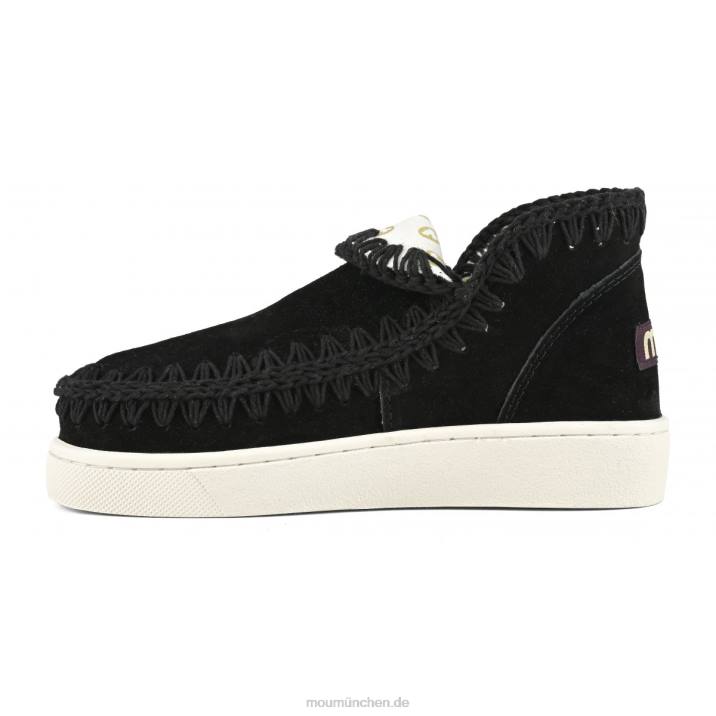 Sommer-Eskimo-Sneaker Frauen 0V6X6 Schwarz Mou