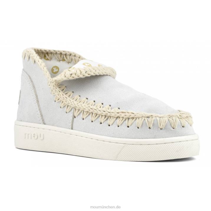 Sommer-Sneaker aus Bio-Canvas Frauen 0V6X24 rwbei Mou