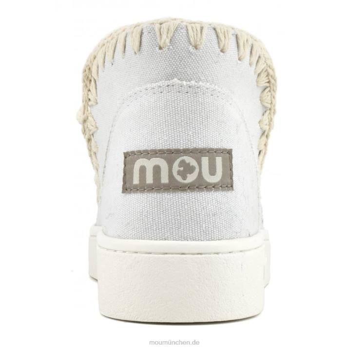 Sommer-Sneaker aus Bio-Canvas Frauen 0V6X24 rwbei Mou