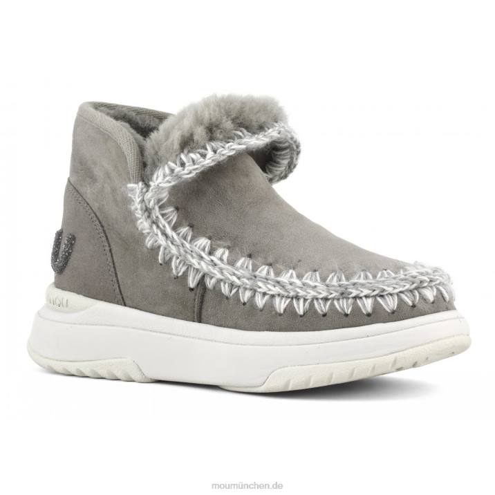 Eskimo-Jogger-Glitzer-Logo Frauen 0V6X759 neues Grau Mou