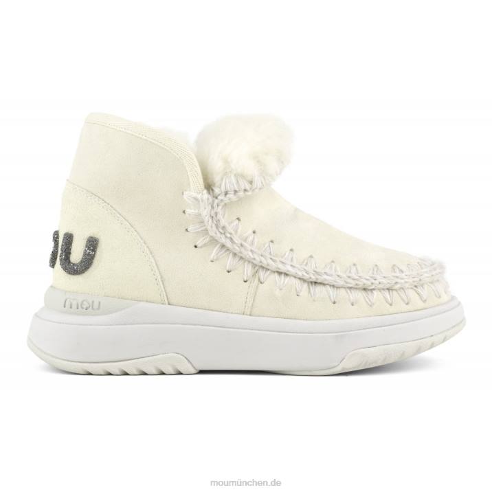 Eskimo-Jogger-Glitzer-Logo Frauen 0V6X761 Vanille Mou