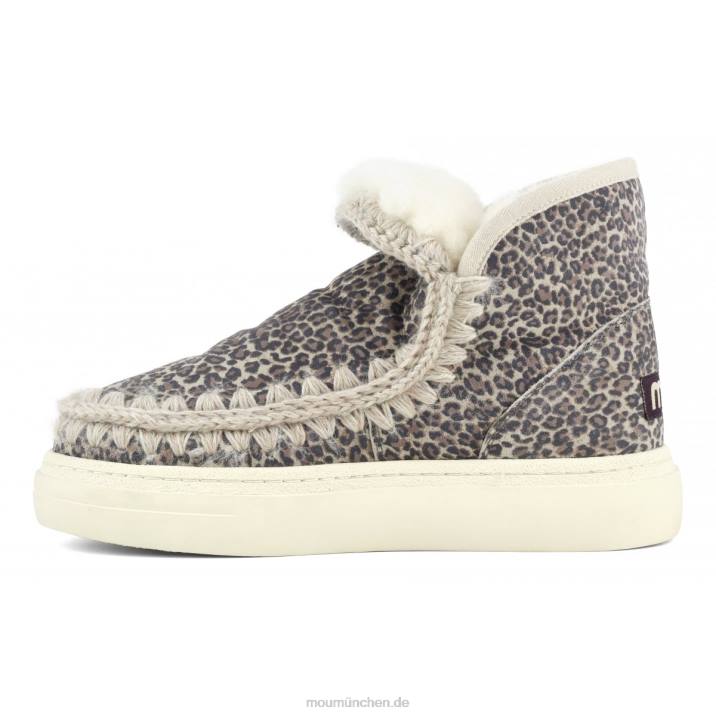Eskimo-Sneaker Bold 738 Frauen 0V6X738 kleines Gepardenleder Mou