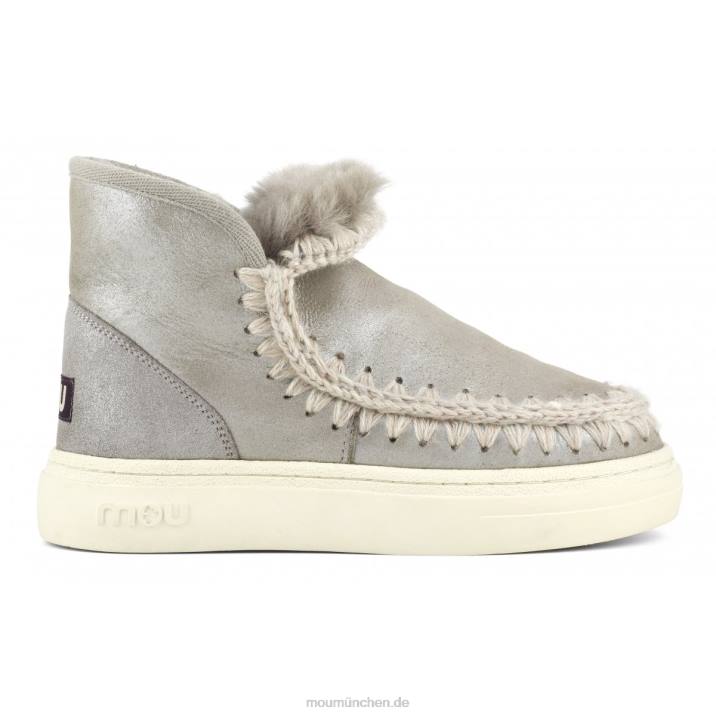 Eskimo-Sneaker Bold 738 Frauen 0V6X739 Mikroglitter Elefantengrau Mou