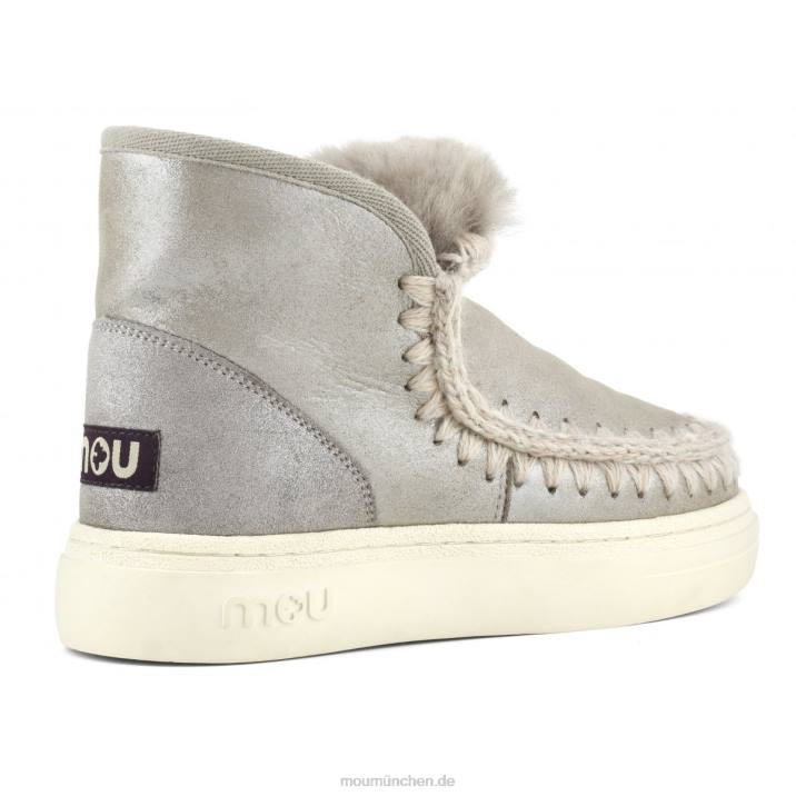Eskimo-Sneaker Bold 738 Frauen 0V6X739 Mikroglitter Elefantengrau Mou