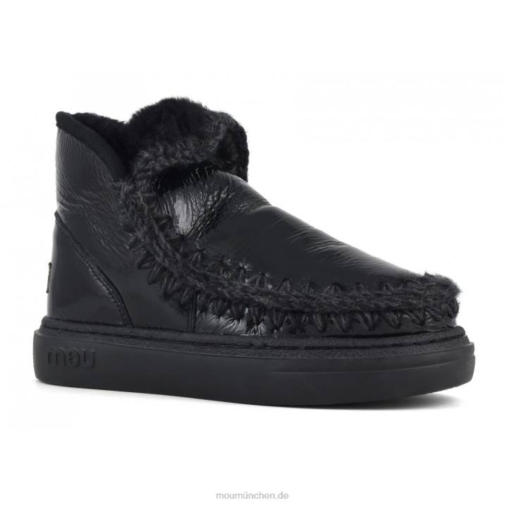 Eskimo-Sneaker Bold 738 Frauen 0V6X741 Lackschwarz Mou