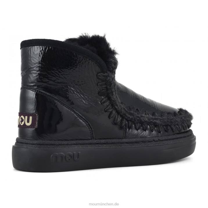 Eskimo-Sneaker Bold 738 Frauen 0V6X741 Lackschwarz Mou